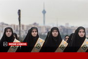 حضور بانوان پلیس مقابل مدارس ابتدایی دخترانه برای اولین بار در کشور