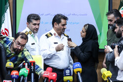 نشست خبری رئیس پلیس راهور تهران