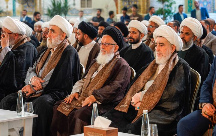 حرم امیرالمومنین(ع) میزبان رویداد «هزاره حوزه علمیه»+تصاویر