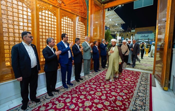 حرم امیرالمومنین(ع) میزبان رویداد «هزاره حوزه علمیه»+تصاویر