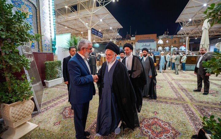 حرم امیرالمومنین(ع) میزبان رویداد «هزاره حوزه علمیه»+تصاویر