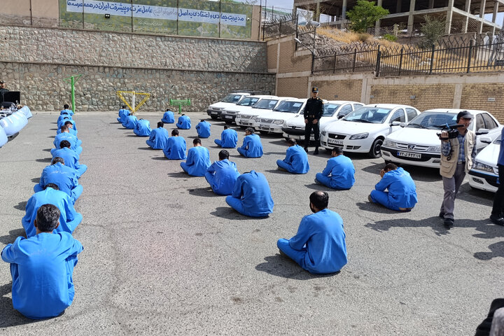 دستگیری ۲۶ سارق در ۴ عملیات پلیسی البرز