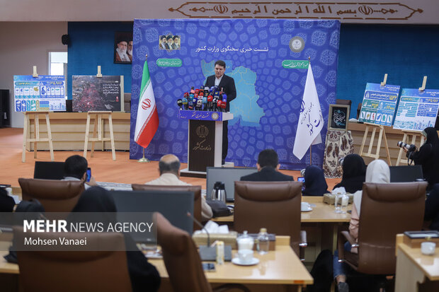 نشست خبری سخنگوی وزارت کشور