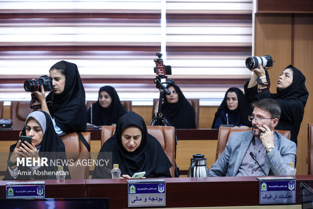نشست خبری رئیس پلیس راهور تهران