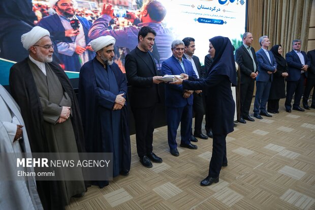 تجلیل از عوامل و دست‌اندرکاران مهمانی امت احمد در کردستان