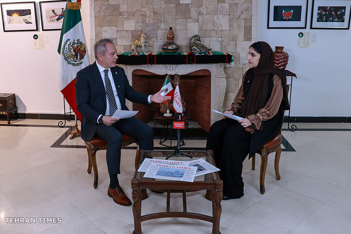 Mexico’s ambassador highlights cultural ties at Tehran exhibition
