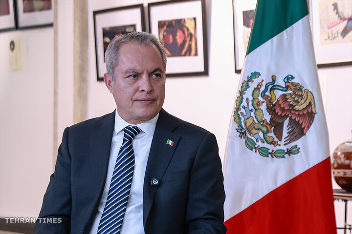 Mexico’s ambassador highlights cultural ties at Tehran exhibition