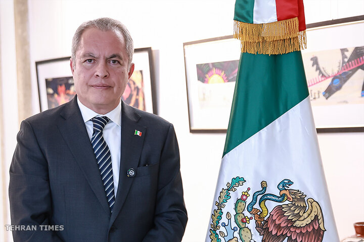 Mexico’s ambassador highlights cultural ties at Tehran exhibition