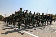 Graduation ceremony for Iran Army young forces