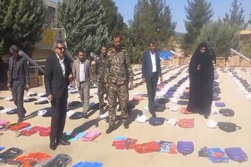 توزیع ۱۴ جهیزیه و ۱۰۰۱ بسته آموزشی میان نیازمندان لوداب