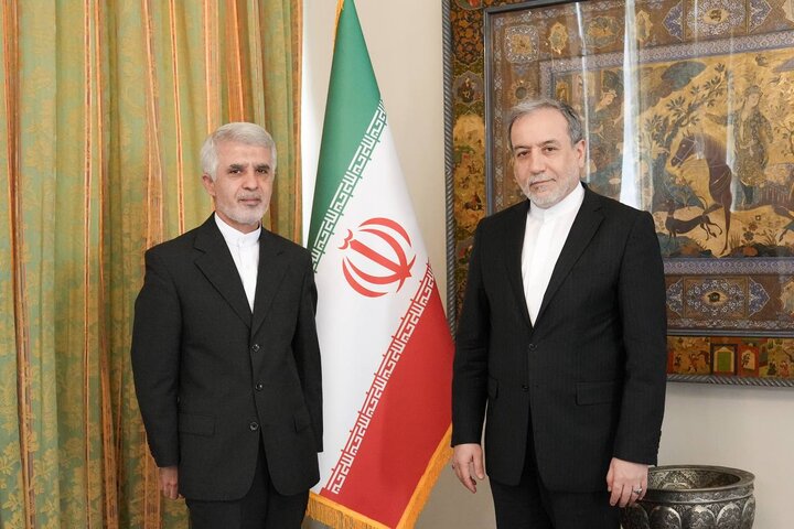دیدار سرکنسول جدید جمهوری اسلامی ایران در کربلا با وزیر امور خارجه