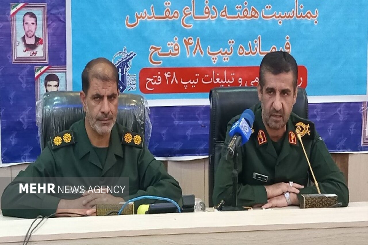 گزارش ویژه: بازسازی عملیات کربلای ۵ توسط رزمندگان تیپ ۴۸ فتح در هفته دفاع مقدس | مهر - کد 3629