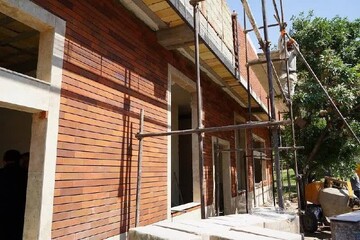 فرهنگسرای شمس‌آباد تبریز به مرحله کف‌سازی رسید