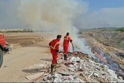 پسماندسوزی در عسگرآباد پیشوا مهار شد