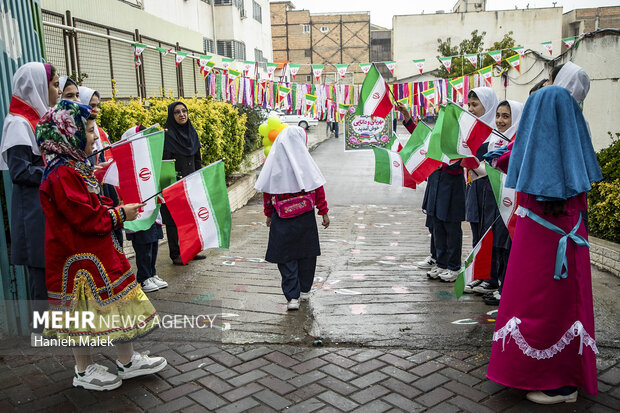 جشن شکوفه ها در گرگان