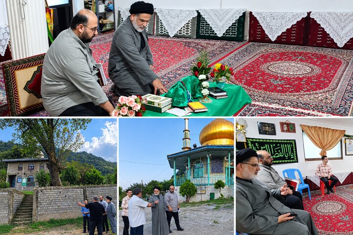 مشکلات و ظرفیت‌های بقاع متبرکه لنگرود به صورت میدانی بررسی می‌شود