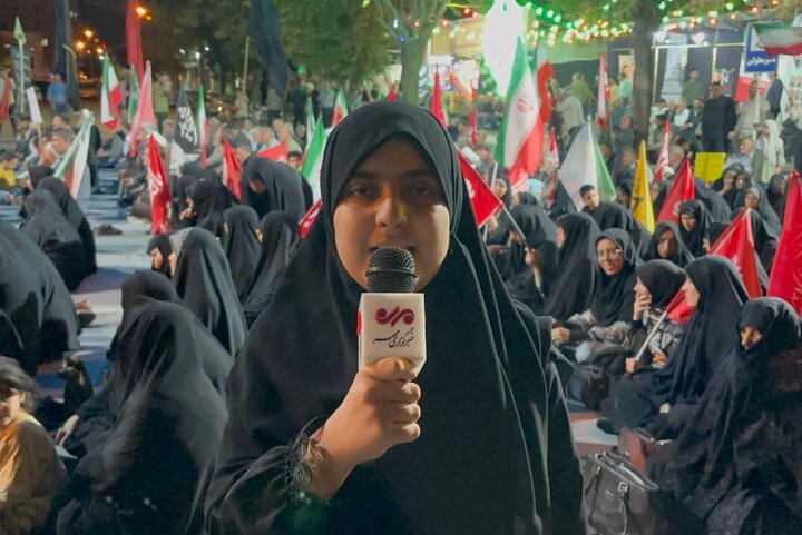 پرچم متبرک کریمه اهل‌بیت(س) میهمان دل‌ بیجاری‌ها شد