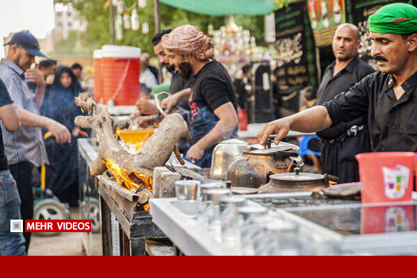 برپایی موکب‌های عزاداری در قم همزمان با ایام شهادت حضرت معصومه(س)