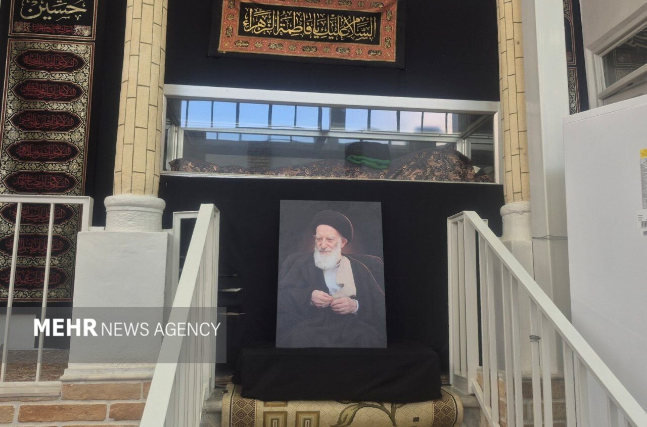 مراسم وداع با پیکر آیت‌الله سید موسی شبیری زنجانی در قم برگزار شد