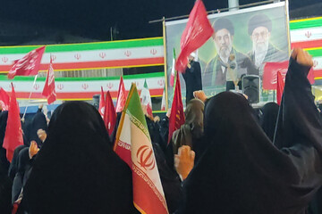 گزارش میدانی خبرنگار مهر از تجمع لنگرودی ها در شب ۲٠۵
