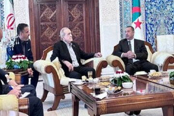 Algerian interior minister receives President Pezeshkian