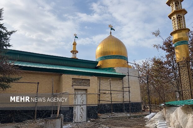حفاری بدون مجوز در امامزاده فضه خاتون دماوند گاز محله درویش را قطع کرد