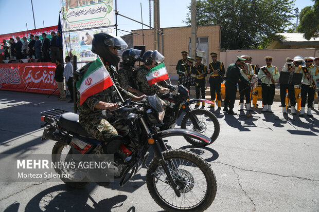 رزمایش جهادگران فاطمی در شهرکرد