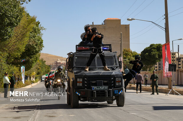 رزمایش جهادگران فاطمی در شهرکرد