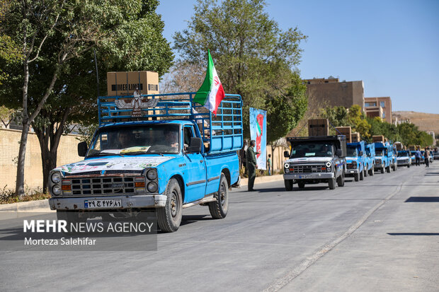 رزمایش جهادگران فاطمی در شهرکرد