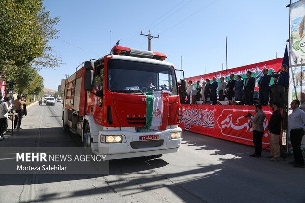 رزمایش جهادگران فاطمی در شهرکرد