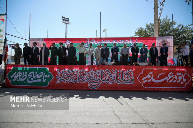 رزمایش جهادگران فاطمی در شهرکرد