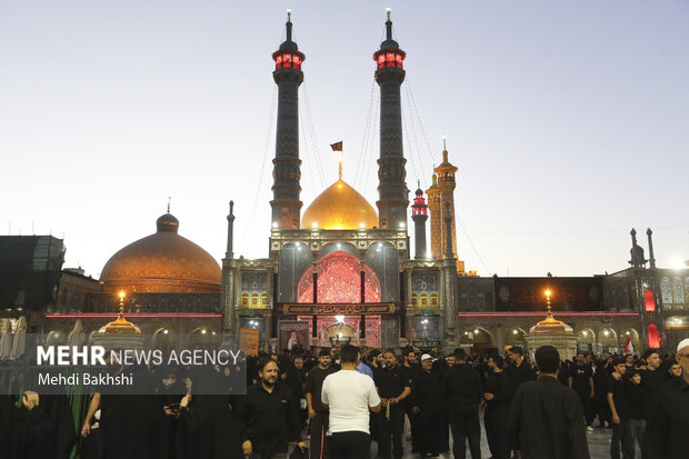 عزاداری سالروز رحلت حضرت معصومه(س) در <a href='https://sayeb.ir/tag/%d9%82%d9%85'></div>قم</a>