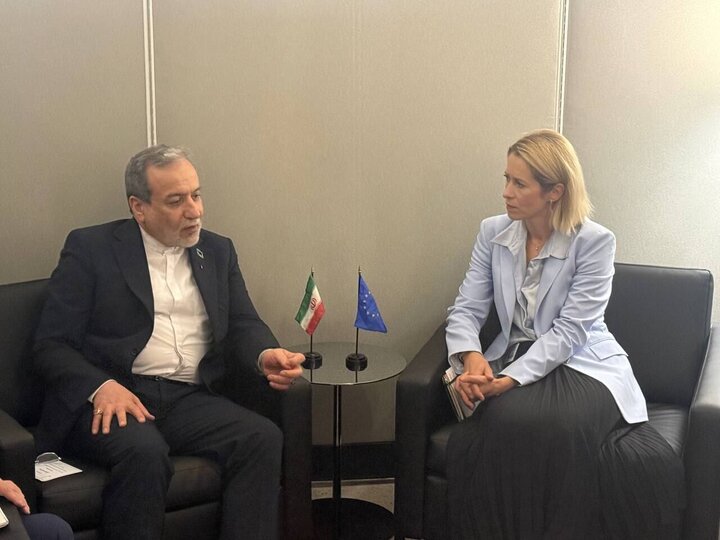EU foreign policy chief meets with Iran FM in New York