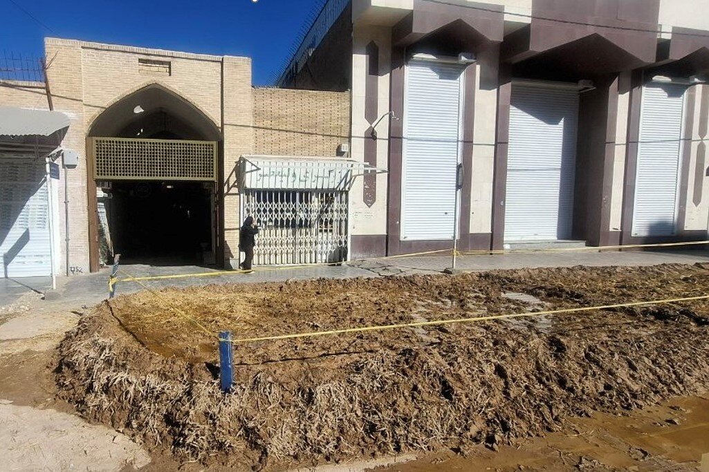 عملیات مرمت و ساماندهی بازارچه سرپوش زاهدان آغاز شد