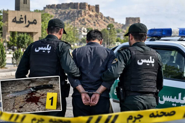 دستگیری قاتل در کمتر از ۳ ساعت در مراغه دستگیری قاتل در کمتر از ۳ ساعت در مراغه