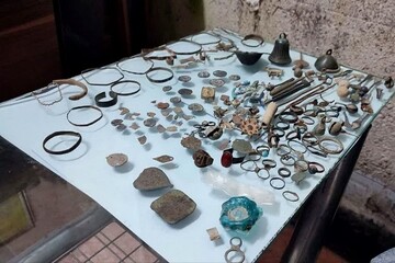 کشف ۱۹۳ قطعه شیء باستانی در خرم‌آباد؛ یک نفر دستگیر شد