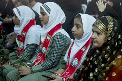 Marking new academic year in Minab school