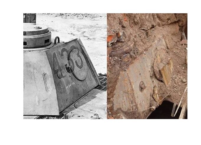 VIDEO: German Panther tank buried underground during WWII