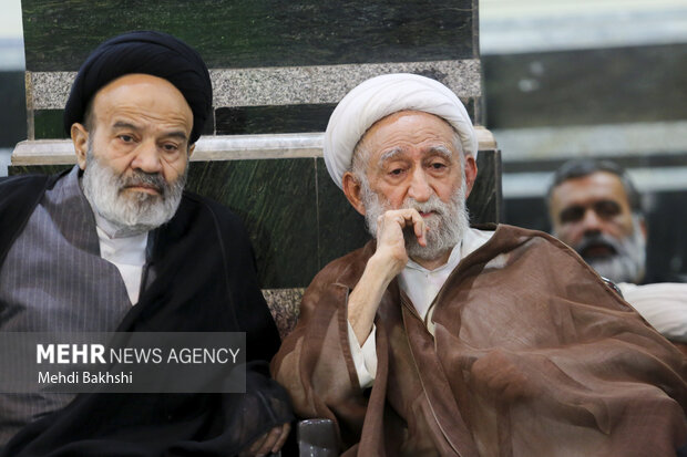 تشییع پیکر آیت‌الله شبیری زنجانی در قم