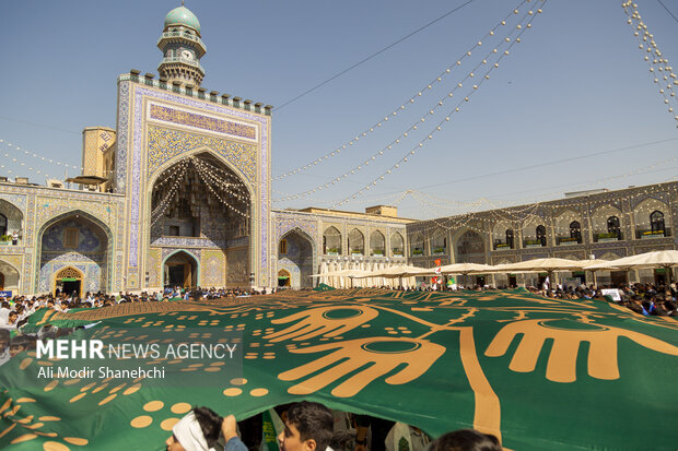 آیین آغاز سال تحصیلی جدید در حرم مطهر رضوی