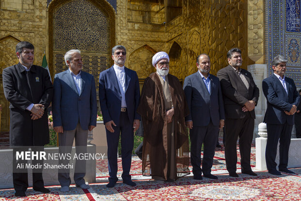 آیین آغاز سال تحصیلی جدید در حرم مطهر رضوی