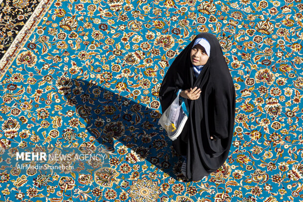 آیین آغاز سال تحصیلی جدید در حرم مطهر رضوی
