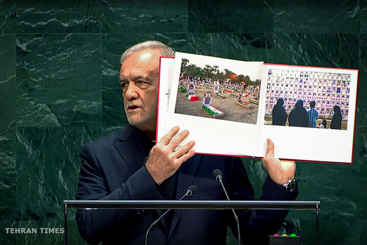 Iranian president addresses UN General Assembly