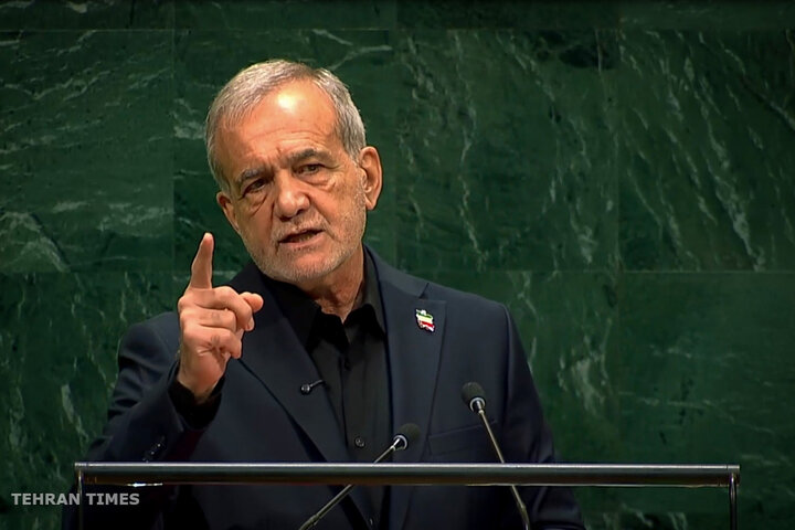 Iranian president addresses UN General Assembly