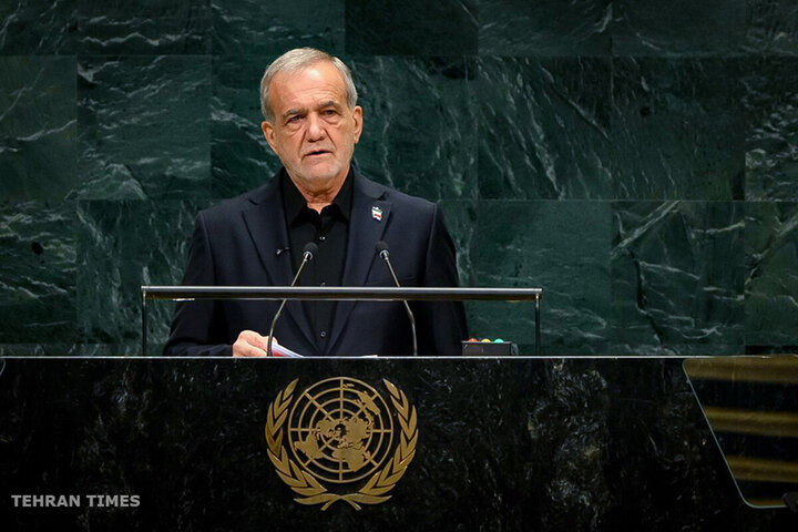 Iranian president addresses UN General Assembly