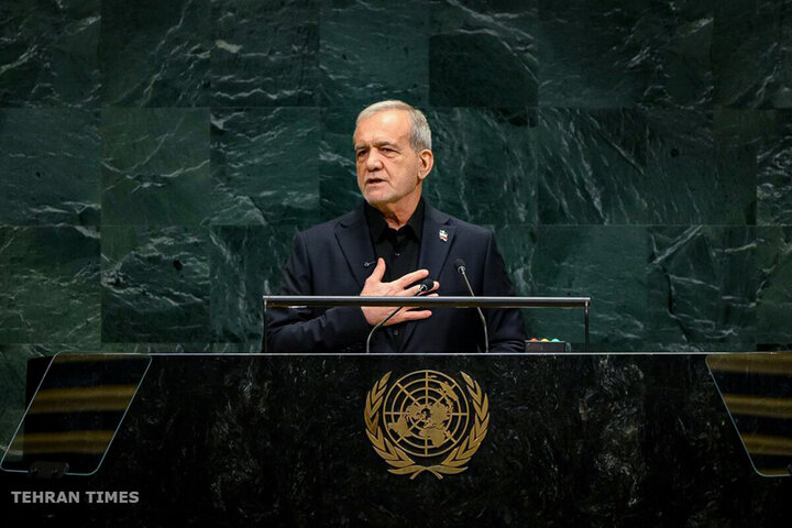 Iranian president addresses UN General Assembly