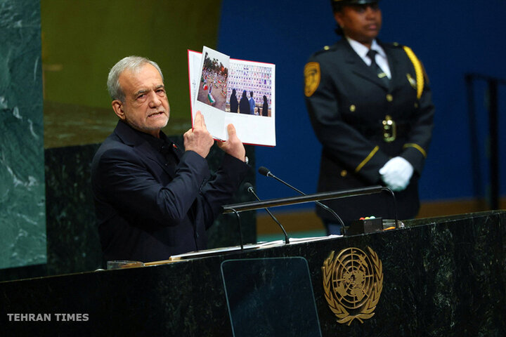 Iranian president addresses UN General Assembly