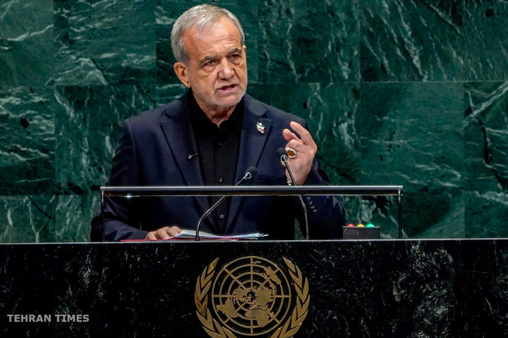 Iranian president addresses UN General Assembly