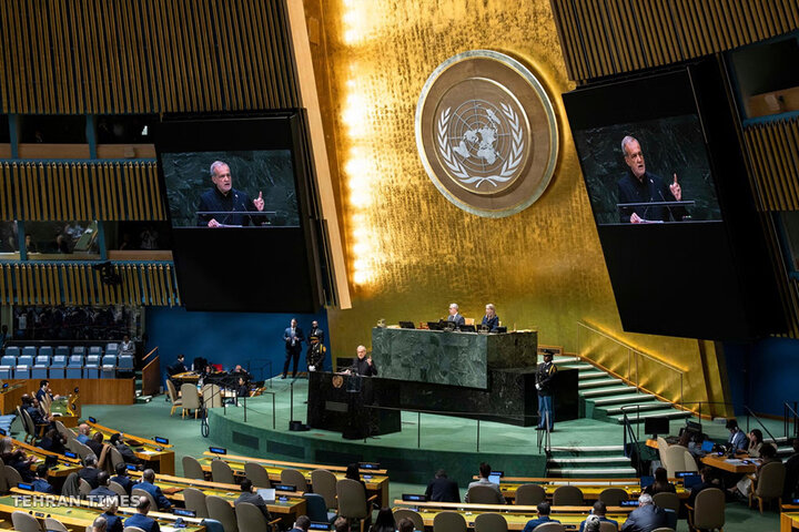 Iranian president addresses UN General Assembly