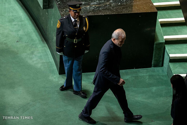Iranian president addresses UN General Assembly
